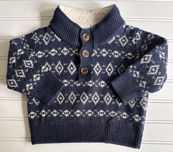 Gap Sherpa-Lined Sweater