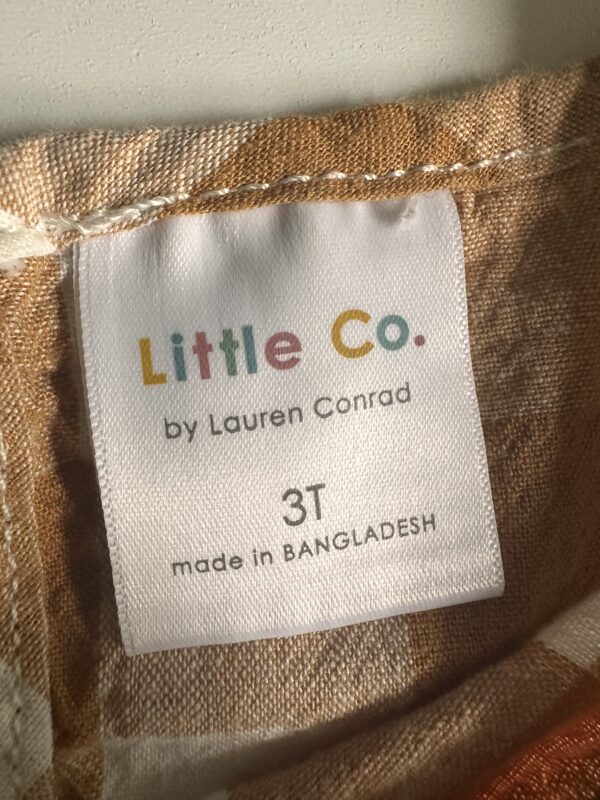 Little Co. Plaid Dress - Image 2