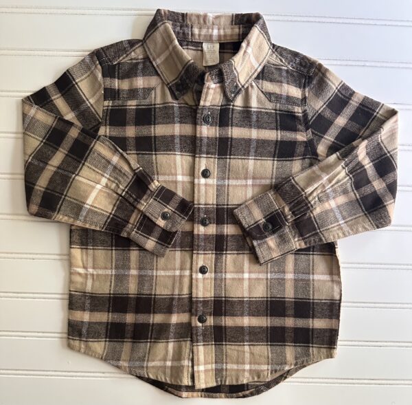 Gap Plaid Flannel Button Down