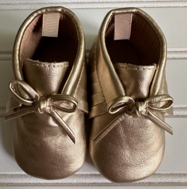 Old Navy Metallic Moccasins