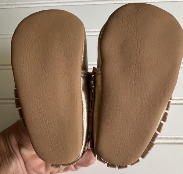 Old Navy Metallic Moccasins - Image 2