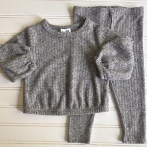 Splendid Gray Sweater Set