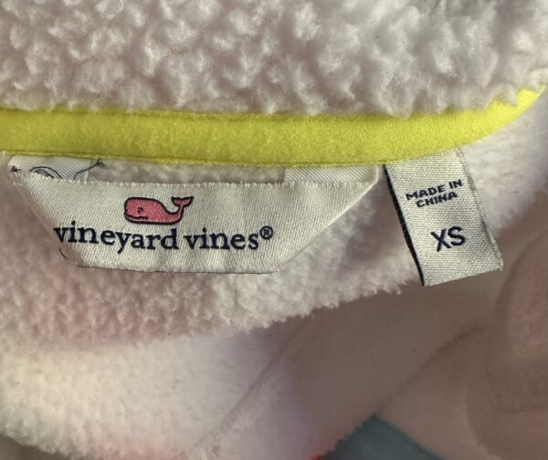Vineyard Vines Teen/MAMA Quarter Zip Pullover - Image 2
