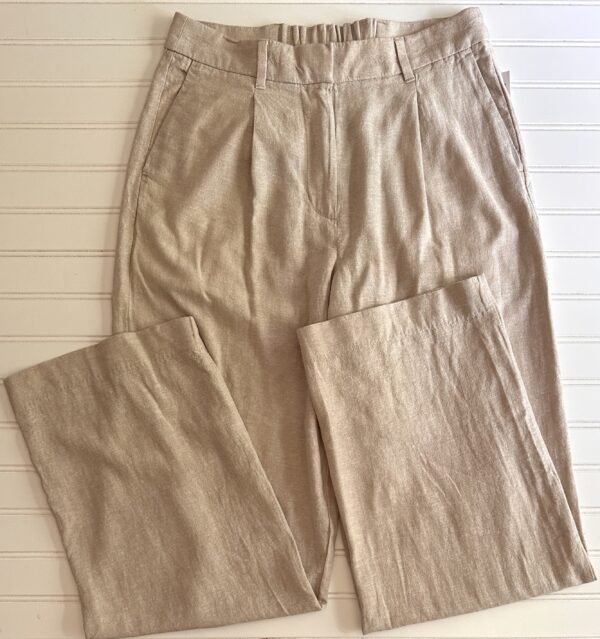 Old Navy Taylor Wide Leg Linen Trouser