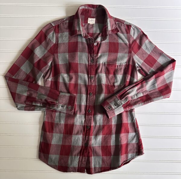 J. Crew Flannel Button Down Shirt