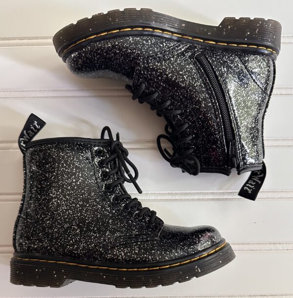 Doc Marten Glitter Lace-Up Boots