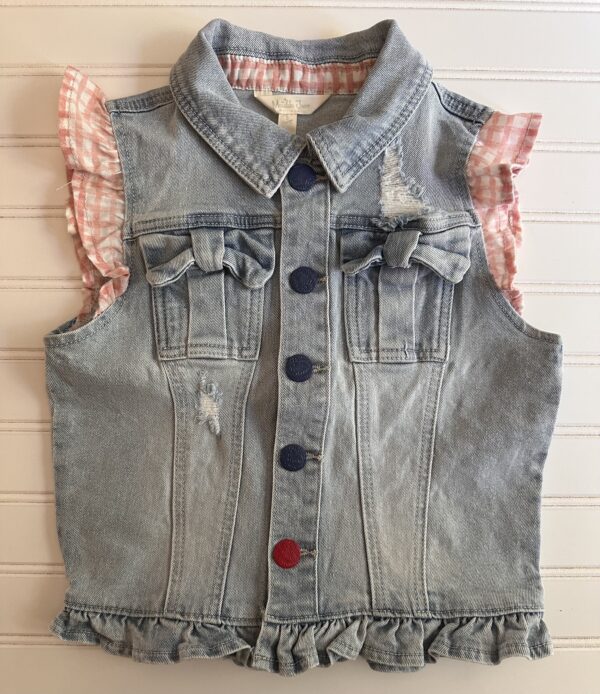 Matilda Jane Embellished Demin Vest