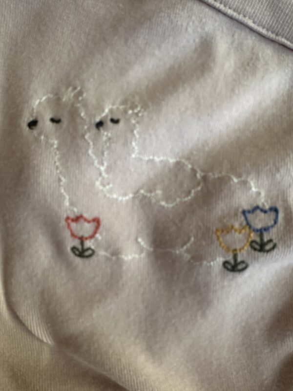 Hanna Andersson Lamb Onesie - Image 2
