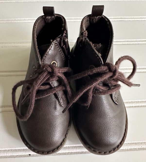 Gap Lace-Up Side Zip Boots - Image 2