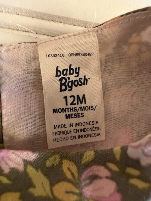 Baby B’Gosh Dress with Diaper Cover - Image 2