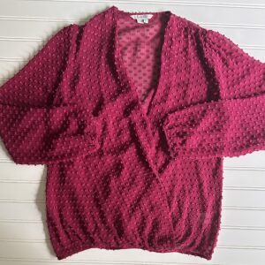 Boden Sheer Swiss Dot Top