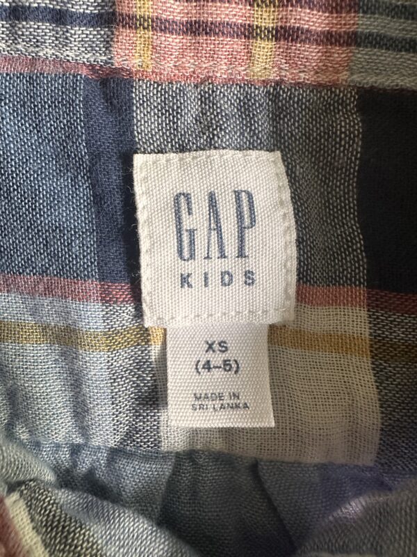 Gap SOFT Plaid Button Down Shirt - Image 2