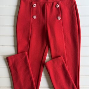 Gymboree Candy-Cane Detail Pants