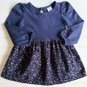 Gap Mixed Materials Dress