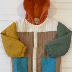 Christian Robinson Quilted Color Block Jacket