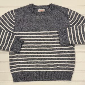 Cat & Jack Gray Stripe Sweater