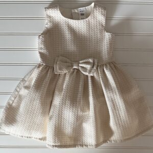 Carter’s Metallic Detail Holiday Dress