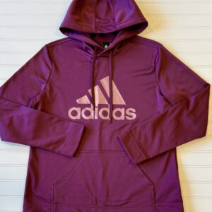 Adidas Purple Logo Hoodie