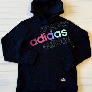 Black Adidas Logo Hoodie