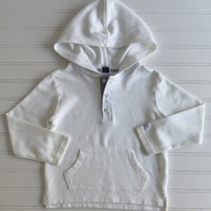 Janie and Jack Hooded Pique Polo Sweatshirt