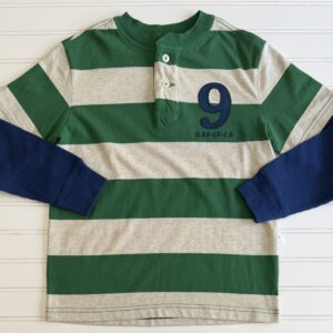 Gap Striped Henley Tee