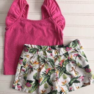 Janie & Jack Ruffle Tank and Shorts