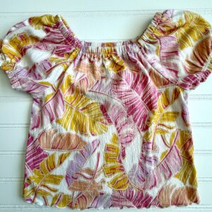 Cat & Jack Floral Gauze Top