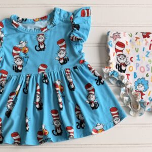 Dr. Seuss for Posh Peanut Swing Top & Ruffled Diaper Cover