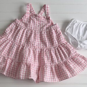Janie and Jack Gingham Twirl Dress