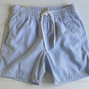 J.Crew Seersucker Swim Trunks