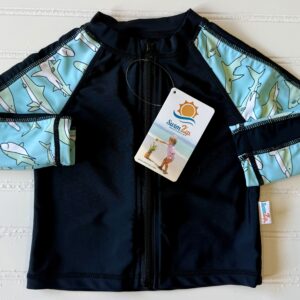 Swim Zip Rash Guard
