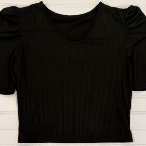Shein Black Crop Top