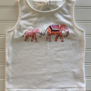 Janie & Jack Elephant Top