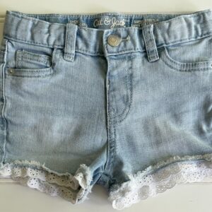 Cat & Jack Denim & Lace Shorts