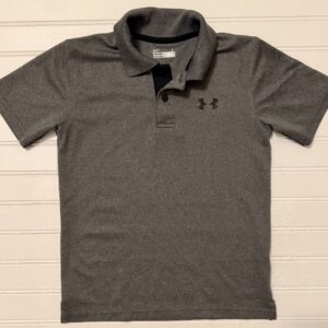Gray Under Armour Polo