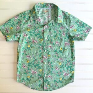 Cat & Jack Floral Button Down