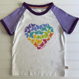 Little Bird Rainbow Raglan