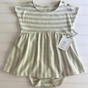 Cloud Island Ribbed Romper