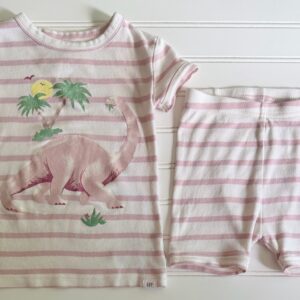 Gap Pink Dino Pajamas