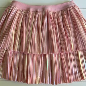 Baby Sarah Metallic Tiered Skirt