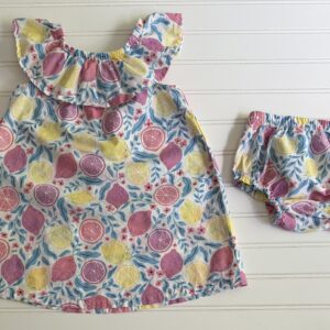 Hatley Baby Lemon Dress & Diaper Cover