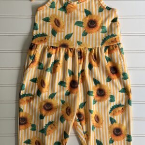 Boutique Brand Sunflower Jumpsuit
