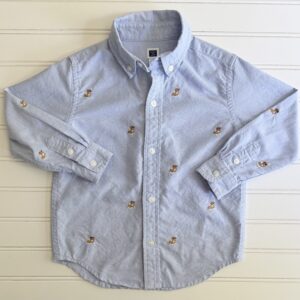 Janie & Jack Bulldog Button Down