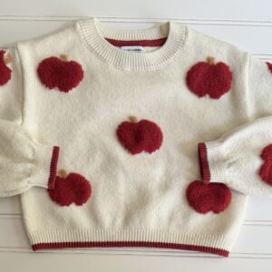 Cupcakes & Cashmere Apple Sweater