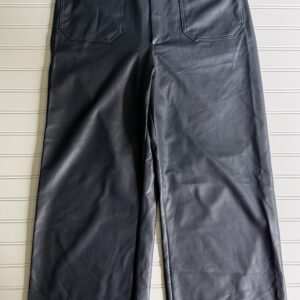 Maeve by Anthropologie “The Colette” Wide-Leg Faux Leather Pants