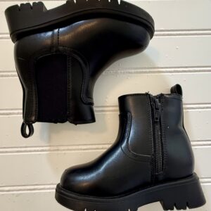 Gap Black Zip Up Boots