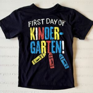 Children’s Place First Day of Kindergarten Tee
