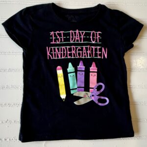 Children’s Place First Day of Kindergarten Tee