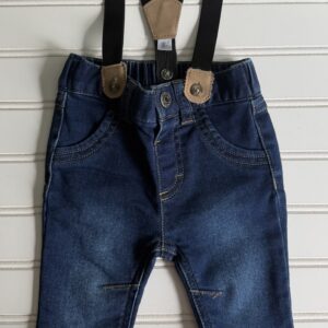 Cat & Jack Jeans with Suspenders
