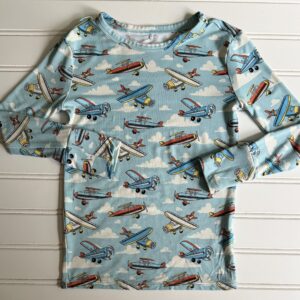 Posh Peanut Airplane Long Sleeve